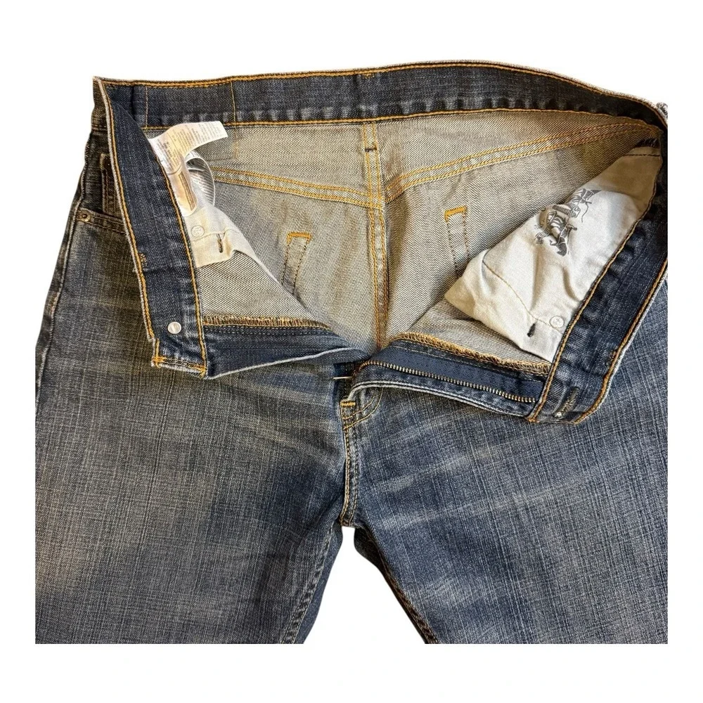 Levi's 505 Straight Fit‎ Jeans Mens 34x29 Blue Cotton  Medium Wash Fits 32 X 27